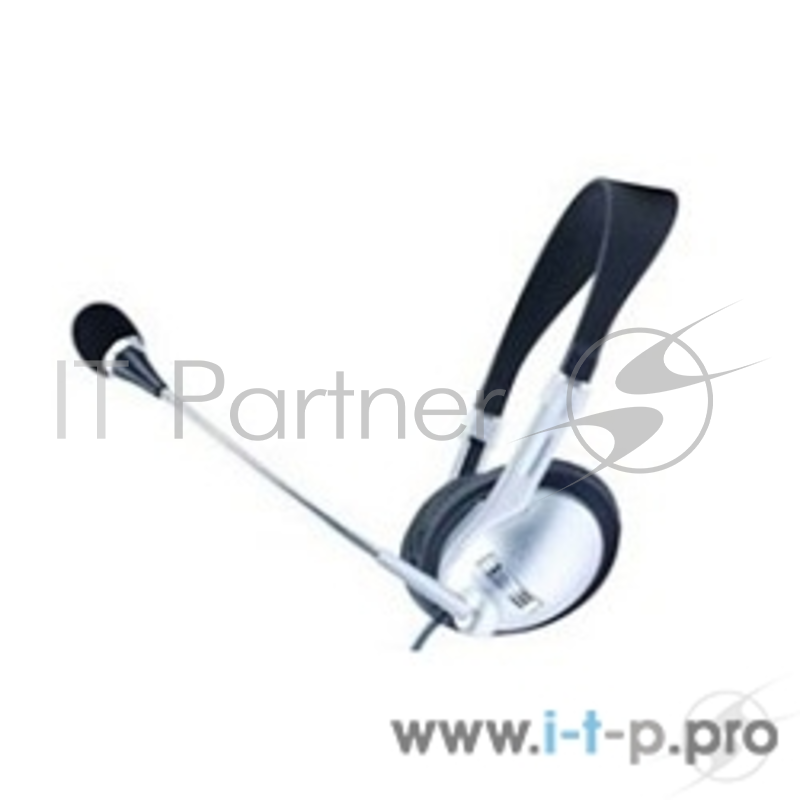 Наушники Gembird MHS-615 Гарнитура стерео ,серебряныйчерный