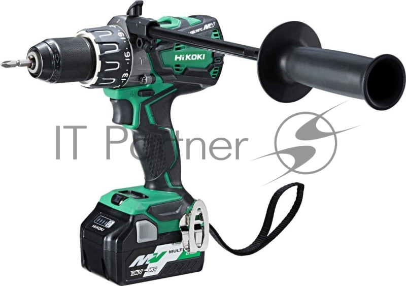 Аккумуляторный ударный винтоверт HiKOKI DV36DA BL 138Нм,2х2.5Ач DV36DARGZ