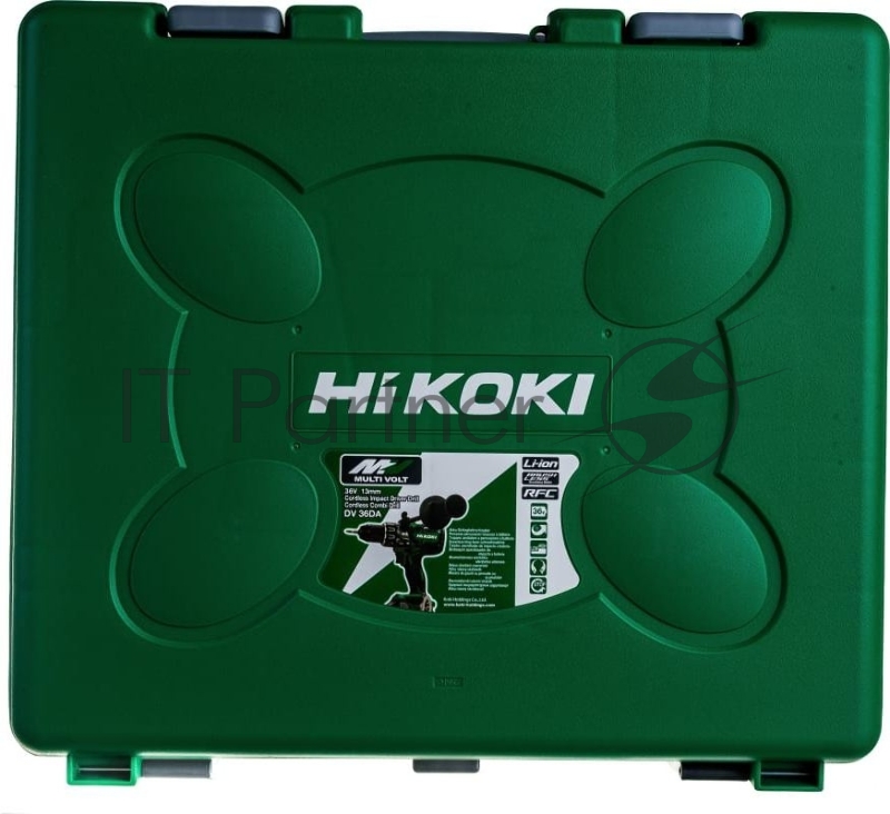 Аккумуляторный ударный винтоверт HiKOKI DV36DA BL 138Нм,2х2.5Ач DV36DARGZ