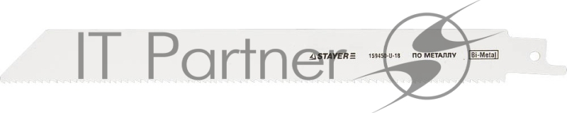 Полотно STAYER S1122VF к саб эл.ножов Bi-Met,универс с перем шаг зубьев,дерев с гвозд,металл,пластик,мет.трубы до 4