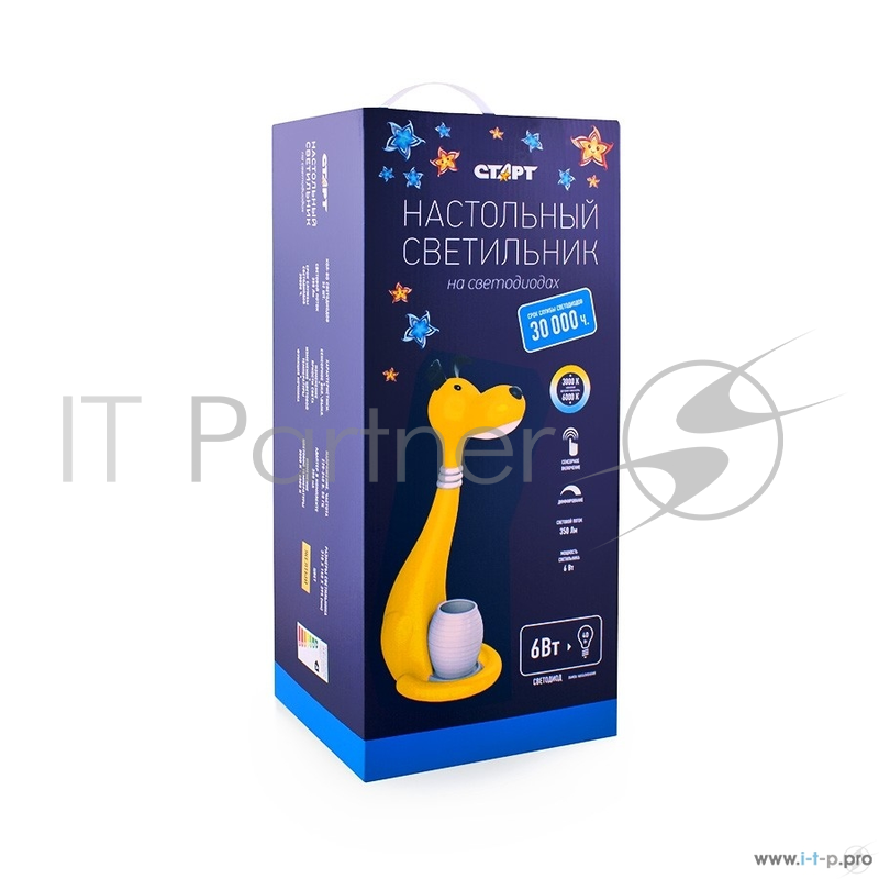 Светильники настольные СТАРТ (4670012294078) Декоративный светильник на светодиодах. 3 светодиода. LED роза3 розовый