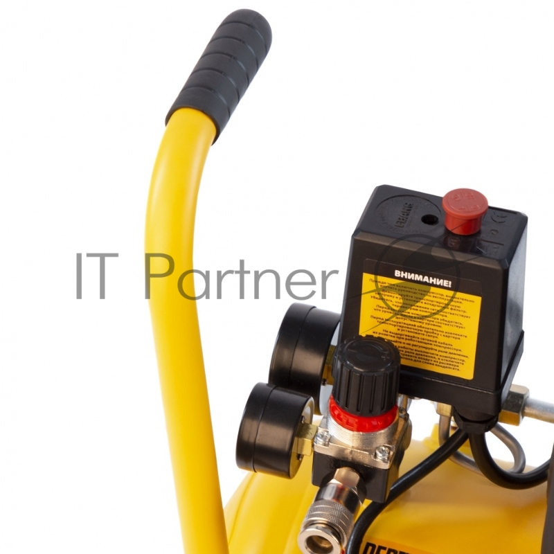 Компрессор DENZEL воздушный DLC1300/24 безмасляный 1,3 кВт, 24 литра, 206 л/мин/ 58171