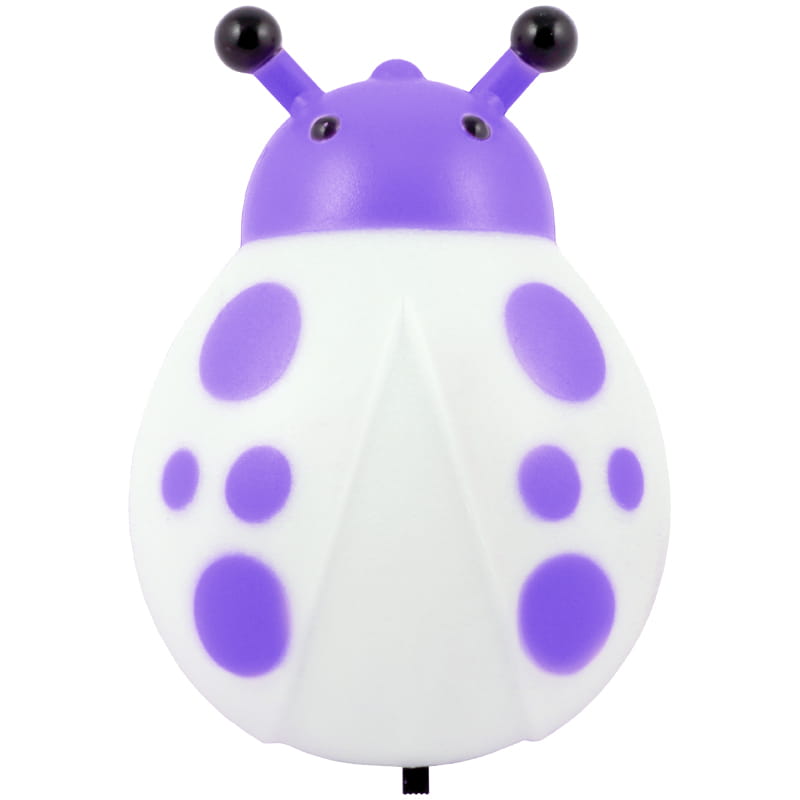 Светильники-ночники СТАРТ (4670012291473) Компактный декоративный светильник-ночник от электросети. NL 1LED Жук фиолет