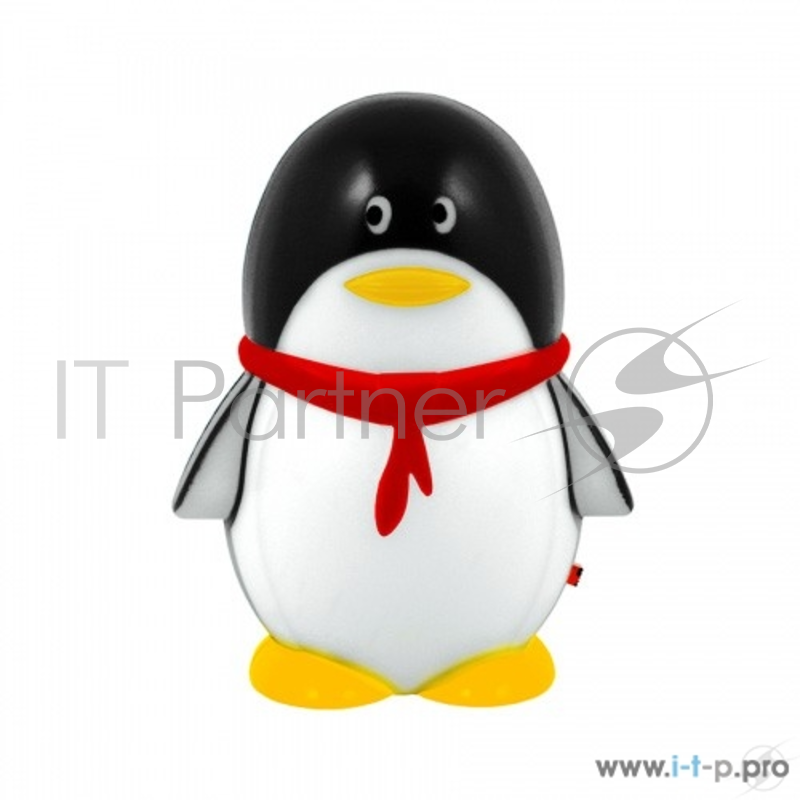 Светильники-ночники СТАРТ (4670012291572) Компактный декоративный светильник-ночник от электросети. NL 1LED пингвин черный