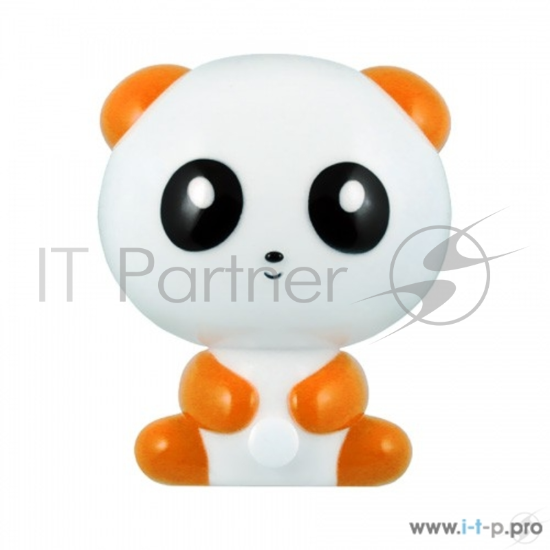 Светильники-ночники СТАРТ (4670012291657) Компактный декоративный светильник-ночник от электросети. NL 1LED Панда оранжевый