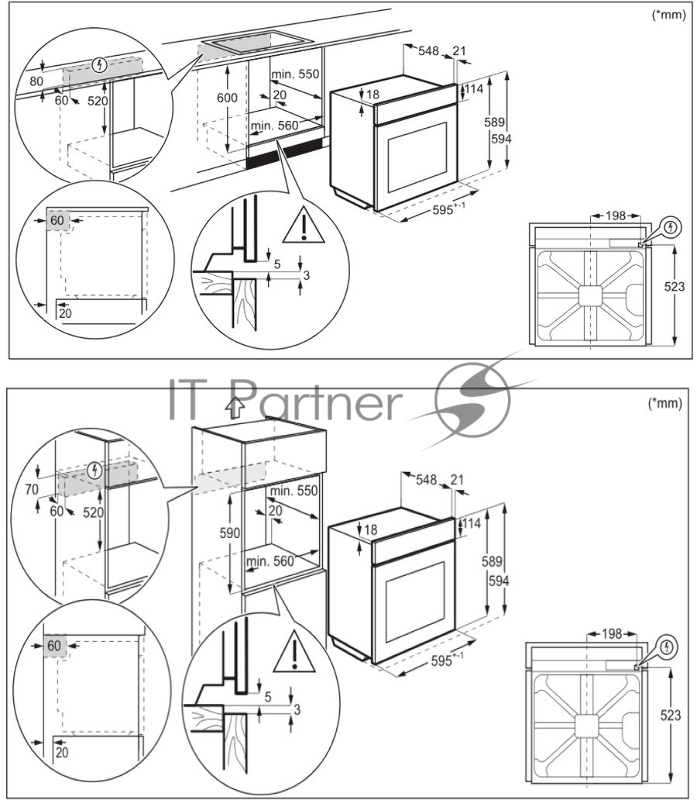 Духовой шкаф Электрический Zanussi OPZB4310XV нержавеющая сталь