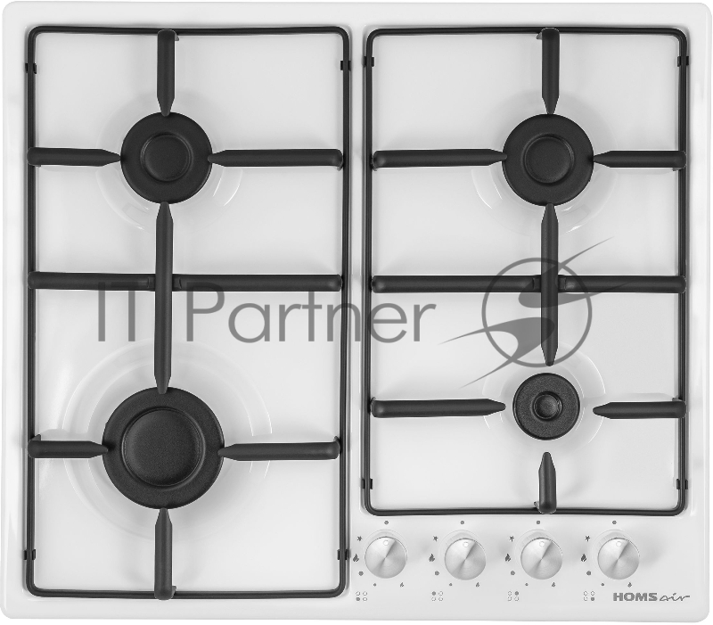 Газовая варочная панель HOMSair HGE643GWH