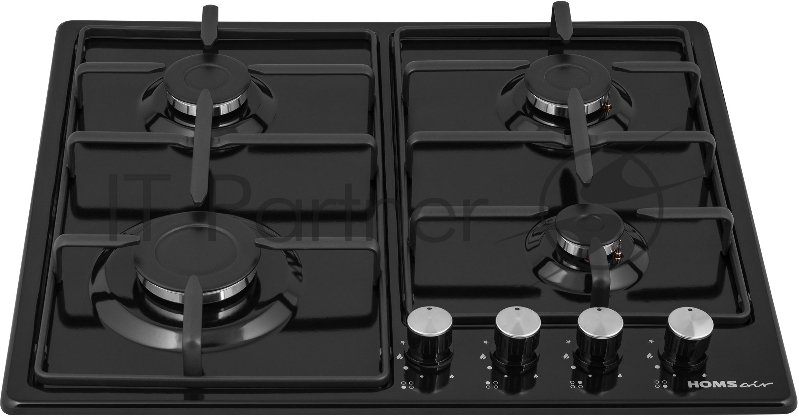 Газовая варочная панель HOMSair HGE643GBK