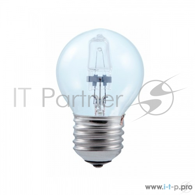 Галогенные лампы накаливания СТАРТ (4607175859356) Галогенная лампа. Теплый свет. Колба - шарик. ГЛН ДШ 42Вт Е27--10/50 (В)