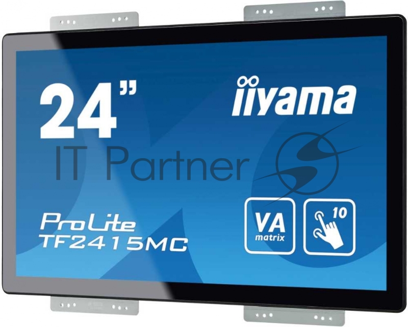 Монитор Iiyama 23.8 TF2415MC-B2 черный VA LED 16ms 16:9 HDMI матовая 3000:1 315cd 178гр/178гр 1920x1080 D-Sub DisplayPort FHD USB Touch 5.8кг