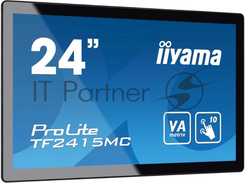 Монитор Iiyama 23.8 TF2415MC-B2 черный VA LED 16ms 16:9 HDMI матовая 3000:1 315cd 178гр/178гр 1920x1080 D-Sub DisplayPort FHD USB Touch 5.8кг