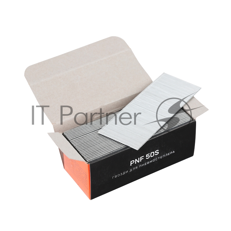 Гвозди PNF 50S для пневмостеплера ANG 210R, отделочные, тип 18GA, сеч.1.25x1.0, шляпка 2 мм, длина 50 мм, сталь,5000 шт.