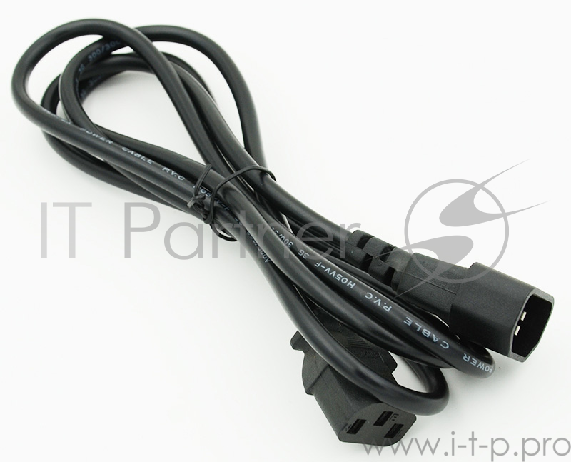 Кабель VCOM CE001-CU0.5-1.8 Кабель монитор - компьютер 220V (UPS - устройство) VDE 3G*0.5mm2 , 1.8м