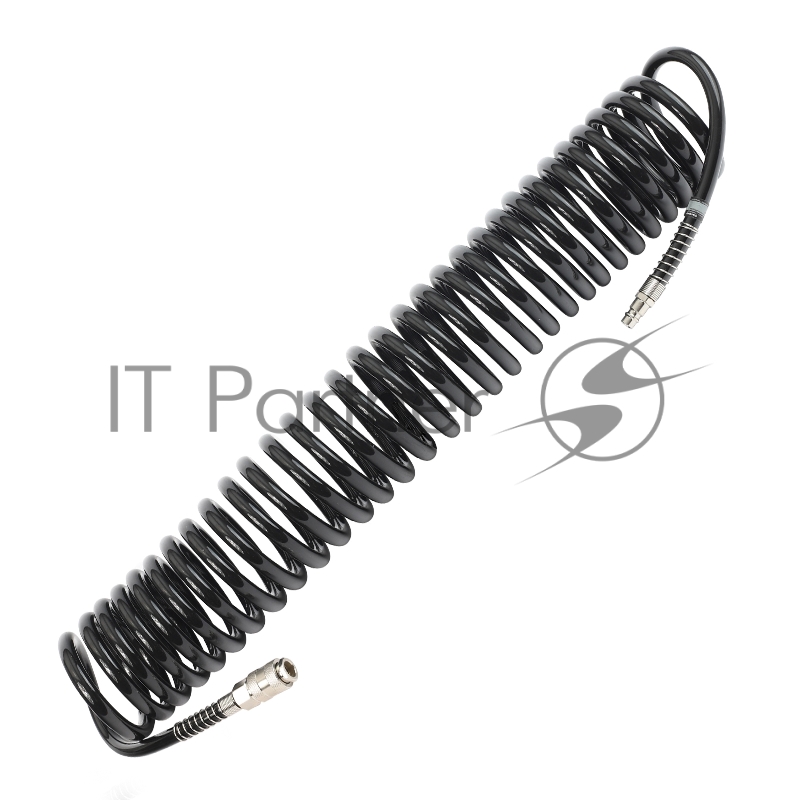 Шланг спиральный PATRIOT PU 15/8, полиуретан, длина 15 м, диаметр 8x12 мм, быстросъем.