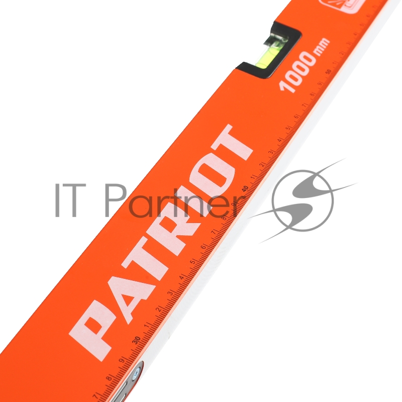 Уровень PATRIOT LRP-1000, магнитный, алюминиевый фрезерованный, усиленный, 1000мм