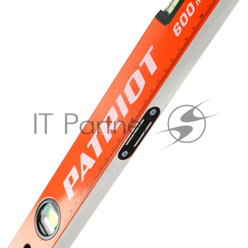 Уровень PATRIOT LRP-600, магнитный, алюминиевый фрезерованный, усиленный, 600мм