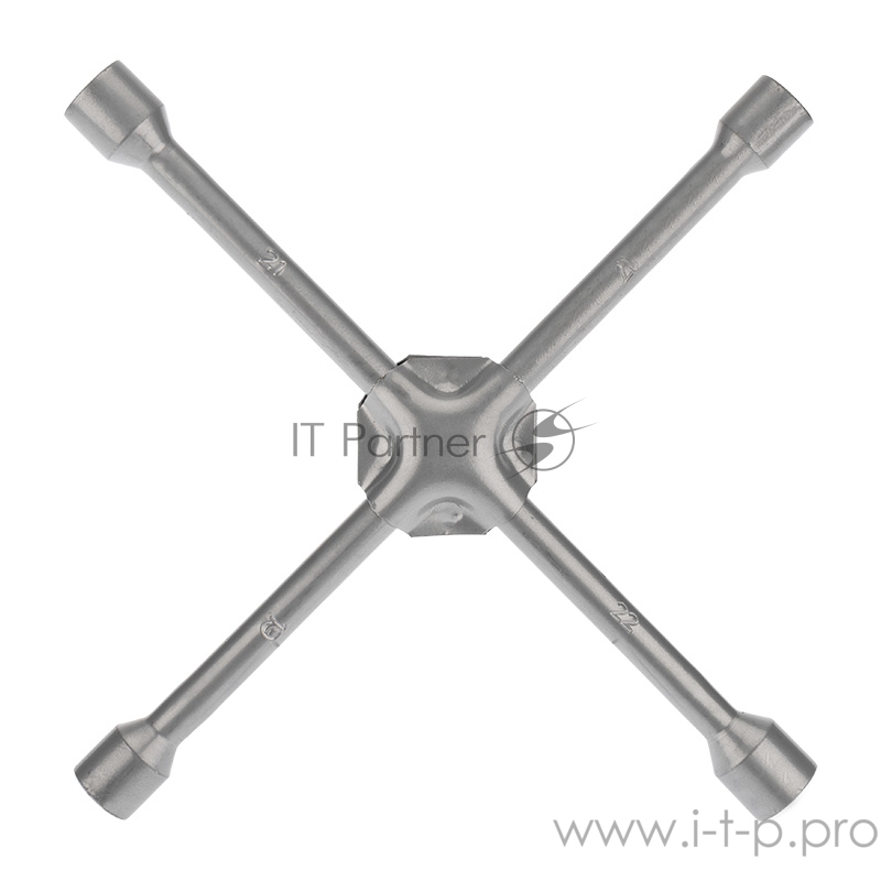 Ключ-крест баллонный REXANT 17х19х21х22 мм, усиленный, толщина 16 мм