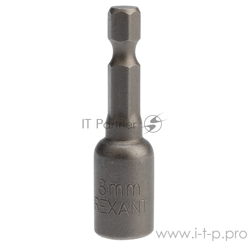 Ключ-насадка 1/4 магнитный 8х48 мм (упак. 1 шт.) REXANT
