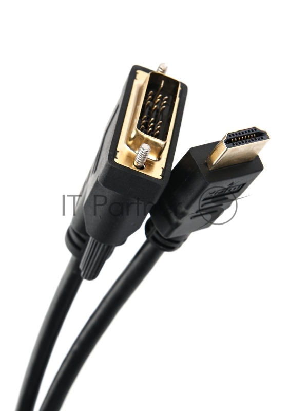 Кабель Telecom Кабель (CG480G-1.8M) HDMI to DVI-D (19M -19M) 2м, с позолоченными контактами 6937510821785/6242755316652