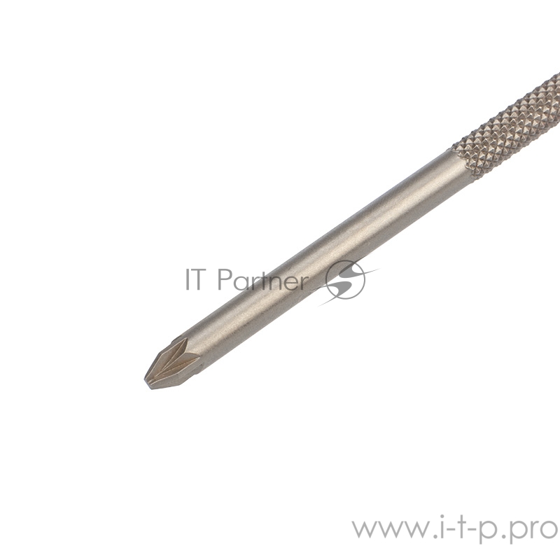 Отвертка крестовая PZ 1х75 мм, трехкомпонентная рукоятка, сталь S2 REXANT