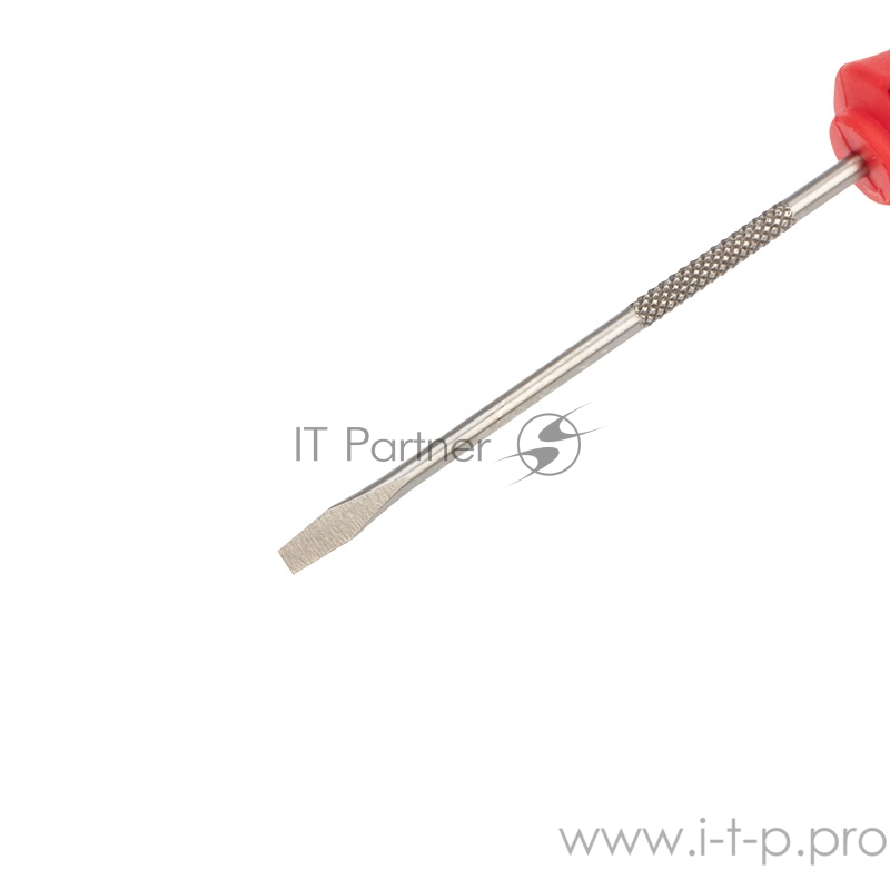 Отвертка шлицевая SL 3х75 мм, трехкомпонентная рукоятка сталь, S2 REXANT