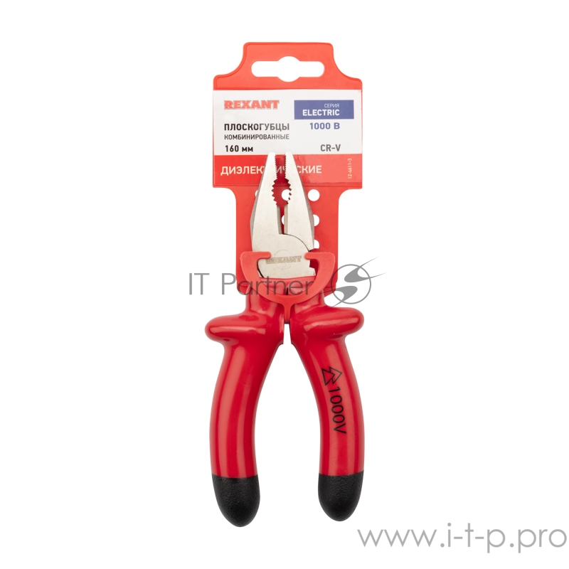 Плоскогубцы комбинированные REXANT 160 мм, диэлектрические до 1000 В