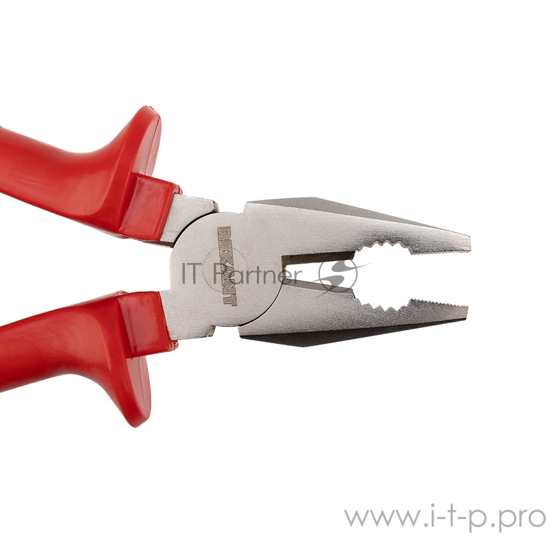 Плоскогубцы комбинированные REXANT 200 мм никелированные, двухкомпонентные рукоятки