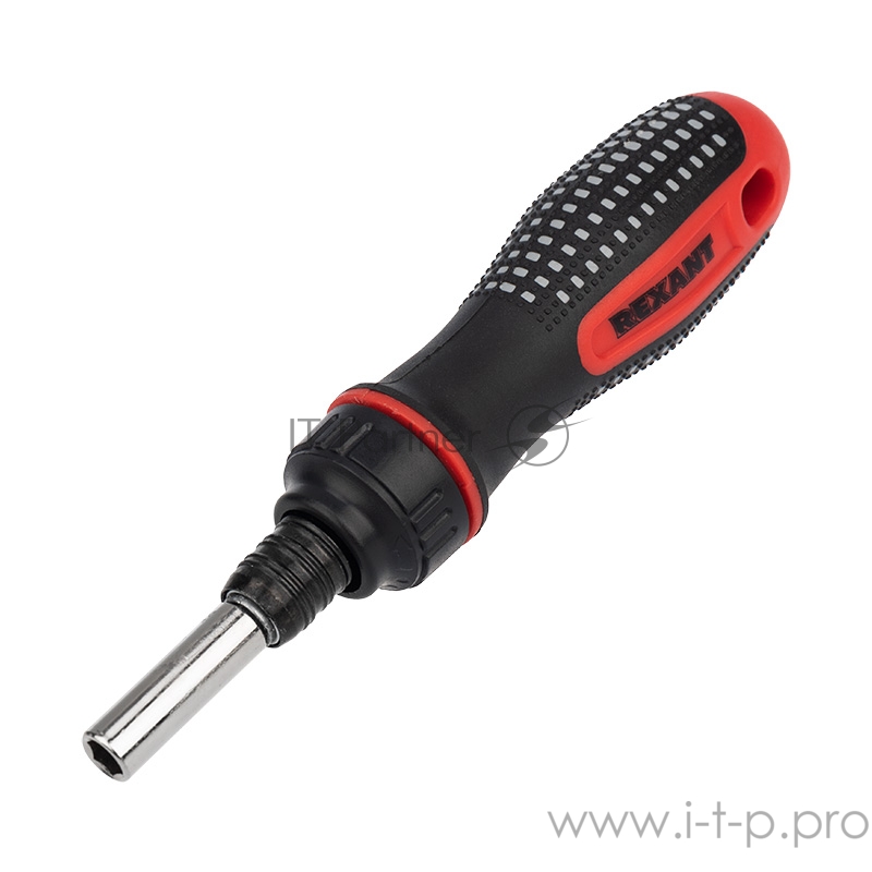 Набор головок и бит с реверсивной отверткой, 21 предмет REXANT