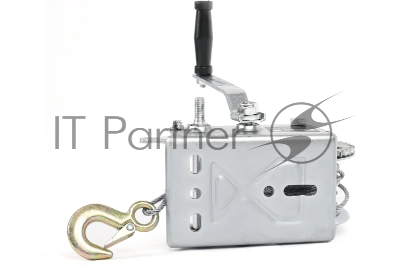 Лебедка ручная барабанная PATRIOT WH 1100B, усилие - 1100 кг, трос- 8 м