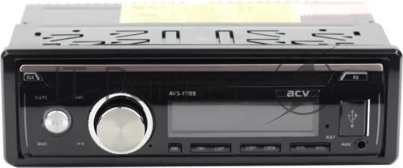 Автомагнитола ACV AVS-1719B 1DIN 4x45Вт