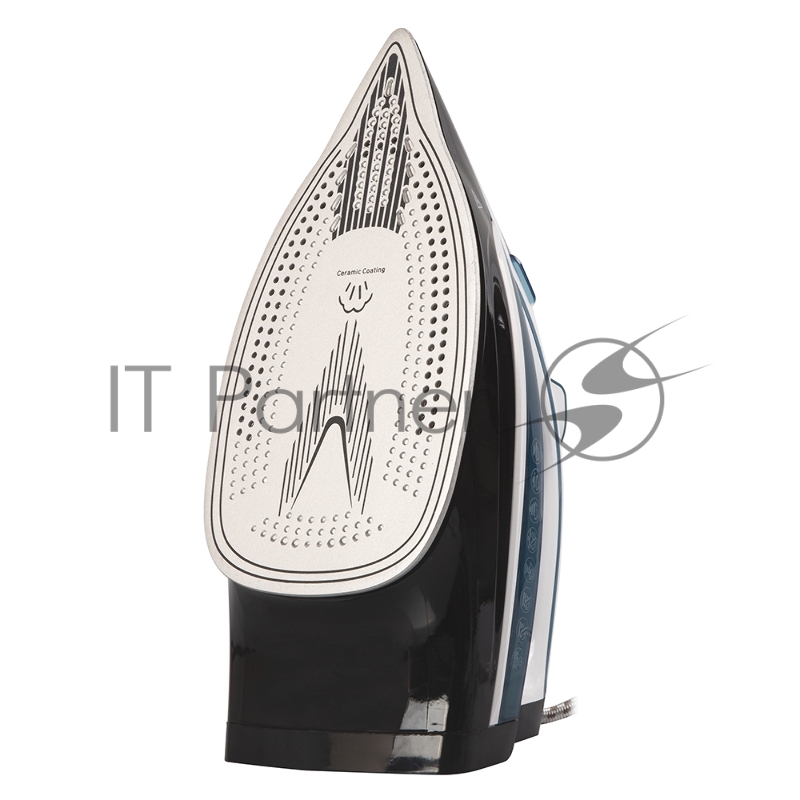 Утюг ENDEVER Delta 214 белый/голубой