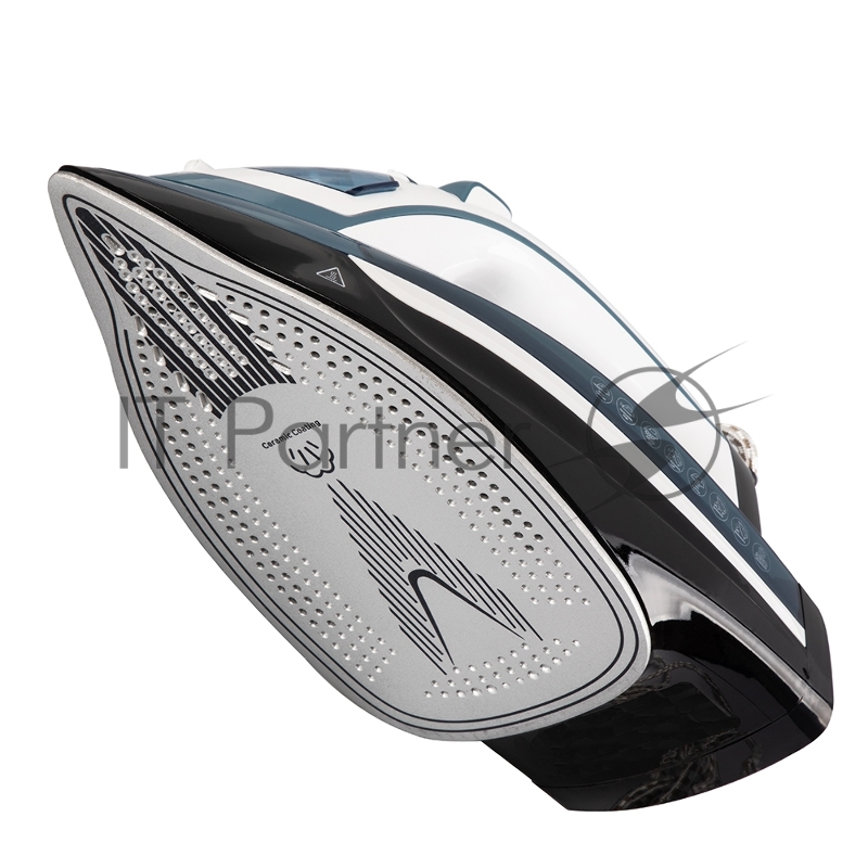 Утюг ENDEVER Delta 214 белый/голубой