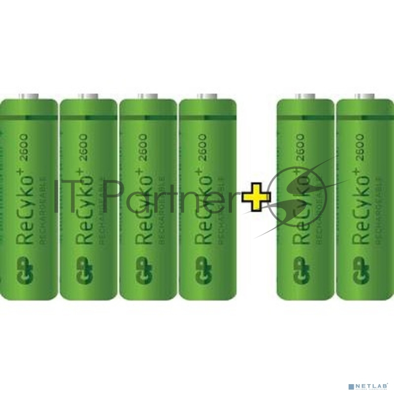 Аккумулятор GP 270AAHC4/2FR-2CR6 (4+2) (6 шт. в уп-ке) аккумулятор