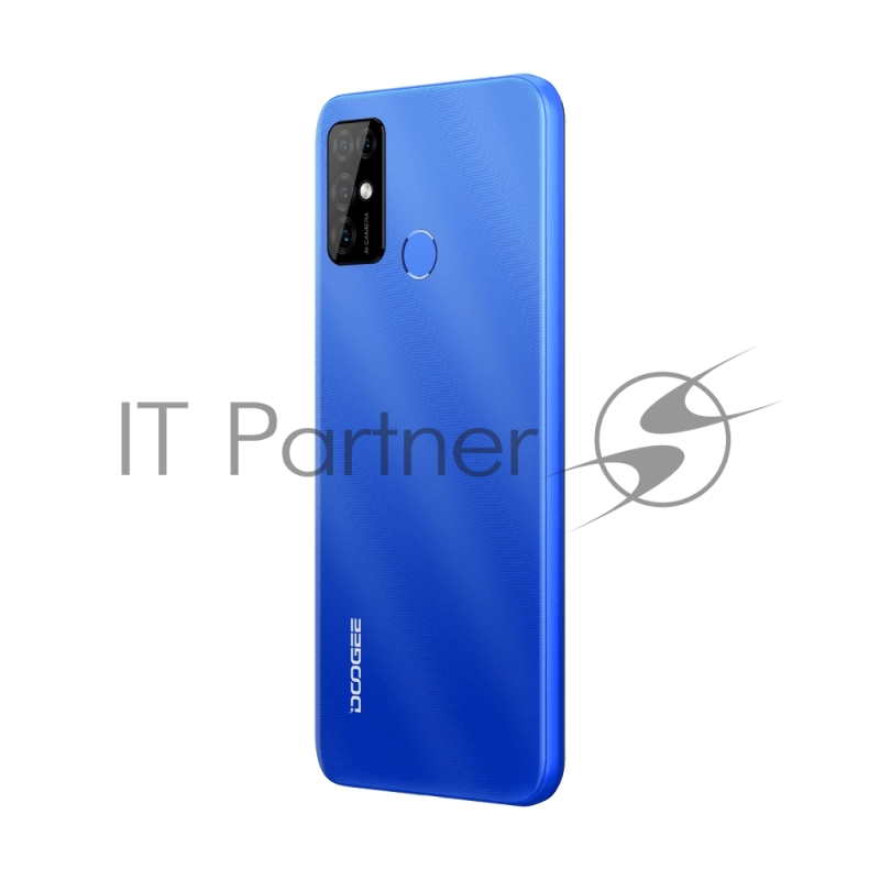 Смартфон Doogee Doogee X96 Pro Sky Blue, 16,56 см (6.52) 20:9 720x1600, 8x1,6 ГГц, 8 Core, 4GB RAM, 64GB, up to 256GB flash, 13 МП+2 МП+2 МП+2 МП/8Mpix, 2 Sim, 2G, 3G, LTE, BT v4.2, Wi-Fi, GPS, Micro-USB, 5400 мА·ч, Android 11, 198g, 165,2 ммx76,7 мм