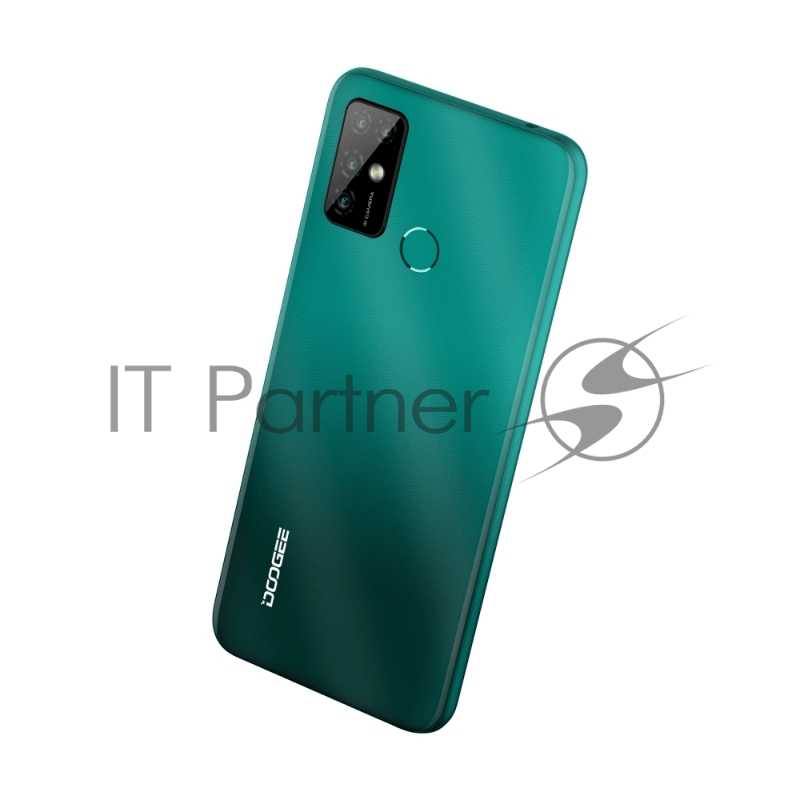 Смартфон Doogee Doogee X96 Pro Tropical Green, 16,56 см (6.52) 20:9 720x1600, 8x1,6 ГГц, 8 Core, 4GB RAM, 64GB, up to 256GB flash, 13 МП+2 МП+2 МП+2 МП/8Mpix, 2 Sim, 2G, 3G, LTE, BT v4.2, Wi-Fi, GPS, Micro-USB, 5400 мА·ч, Android 11, 198g, 165,2 ммx7
