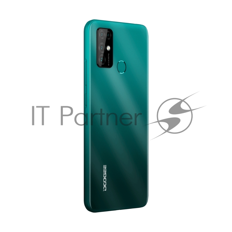 Смартфон Doogee Doogee X96 Pro Tropical Green, 16,56 см (6.52) 20:9 720x1600, 8x1,6 ГГц, 8 Core, 4GB RAM, 64GB, up to 256GB flash, 13 МП+2 МП+2 МП+2 МП/8Mpix, 2 Sim, 2G, 3G, LTE, BT v4.2, Wi-Fi, GPS, Micro-USB, 5400 мА·ч, Android 11, 198g, 165,2 ммx7