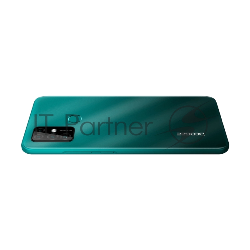 Смартфон Doogee Doogee X96 Pro Tropical Green, 16,56 см (6.52) 20:9 720x1600, 8x1,6 ГГц, 8 Core, 4GB RAM, 64GB, up to 256GB flash, 13 МП+2 МП+2 МП+2 МП/8Mpix, 2 Sim, 2G, 3G, LTE, BT v4.2, Wi-Fi, GPS, Micro-USB, 5400 мА·ч, Android 11, 198g, 165,2 ммx7