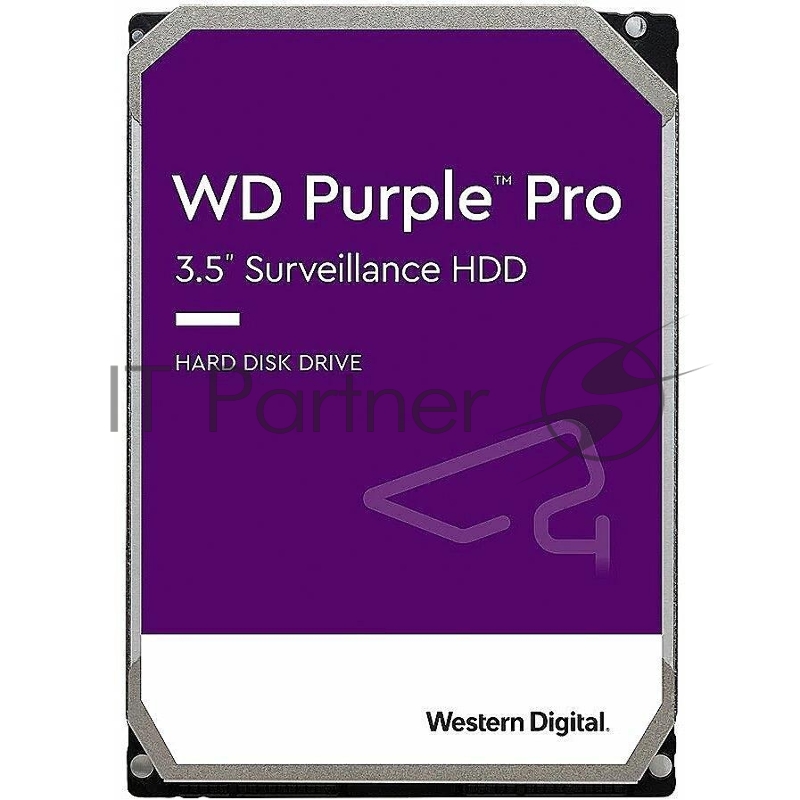 Жесткий диск WD Original SATA-III 12Tb WD121PURP Video Purple Pro (7200rpm) 256Mb 3.5