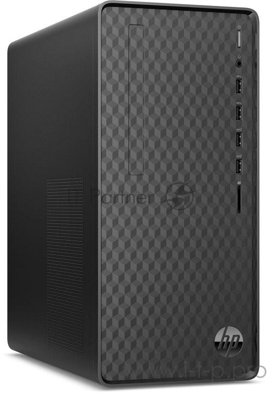 Персональный компьютер HP M01-F1010ur Intel Core i3 10100(3.6Ghz)/8192Mb/256SSDGb/ GT 1030(2048Mb)/war 1y/Jet Black /W10 + No KBD, no MOUSE