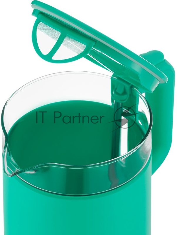 Чайник электрический Kitfort KT-6124-3 1.2л. 2200Вт бирюзовый (корпус: пластик)