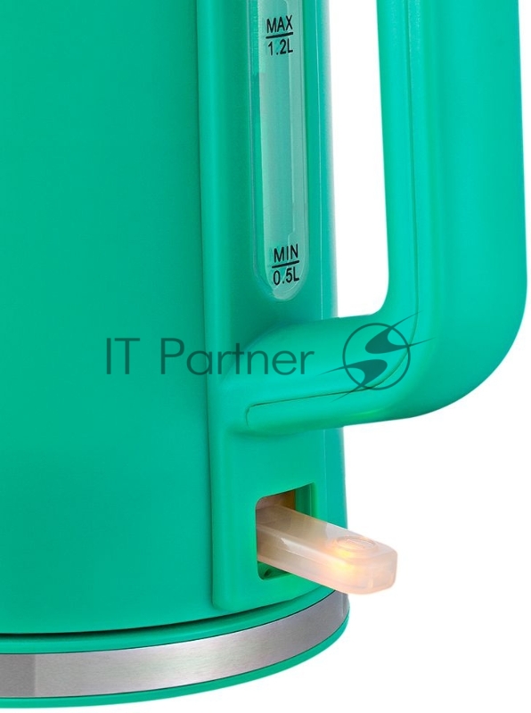 Чайник электрический Kitfort KT-6124-3 1.2л. 2200Вт бирюзовый (корпус: пластик)