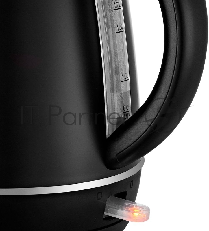Чайник электрический Kitfort KT-6122 1.7л. 2200Вт черный (корпус: нержавеющая сталь/пластик)
