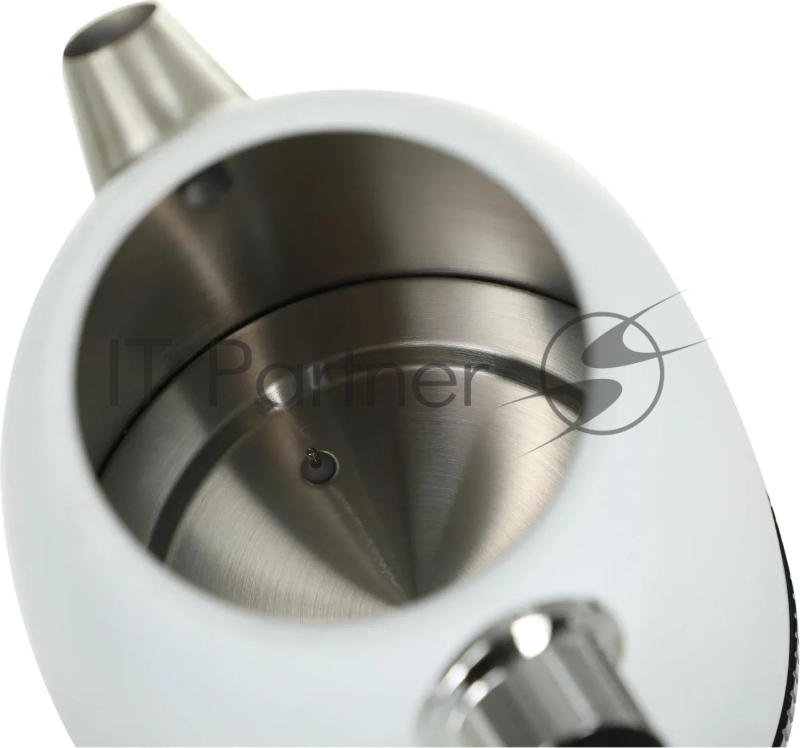 Чайник электрический Kitfort KT-6121-2 1.7л. 2200Вт белый (корпус: нержавеющая сталь/пластик)