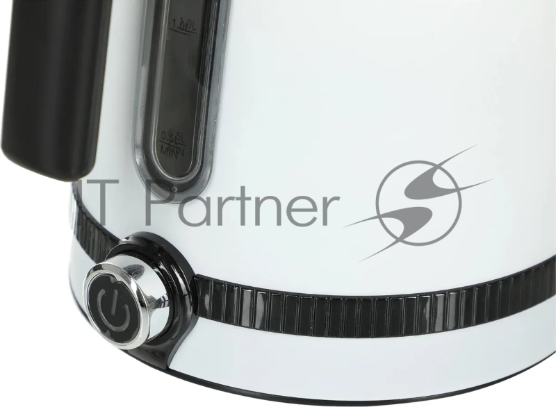 Чайник электрический Kitfort KT-6121-2 1.7л. 2200Вт белый (корпус: нержавеющая сталь/пластик)