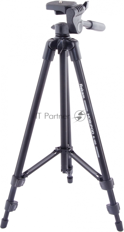 Штатив Rekam MOBIPOD E-120 универсальный черный (513гр.)