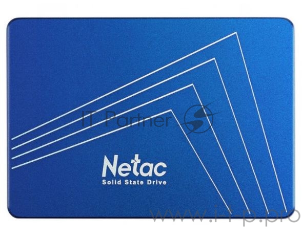 Накопитель SSD 2.5 Netac 2.0Tb N600S Series <NT01N600S-002T-S3X> Retail (SATA3, up to 560/520MBs, 3D TLC, 7mm)