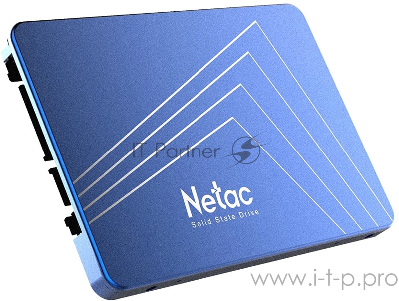 Накопитель SSD 2.5 Netac 2.0Tb N600S Series <NT01N600S-002T-S3X> Retail (SATA3, up to 560/520MBs, 3D TLC, 7mm)
