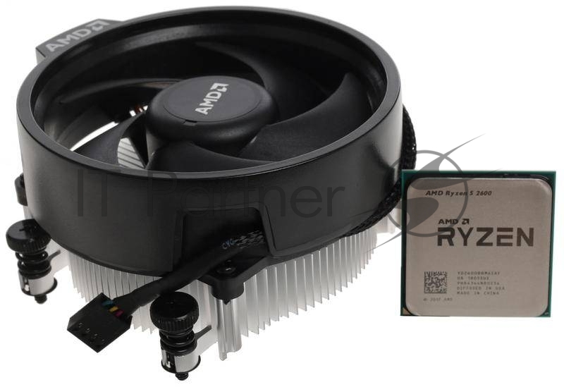 Процессор CPU AMD Ryzen Ryzen 5 2600 BOX {3.9GHz, 19MB, 65W, AM4, with Wraith Stealth cooler}