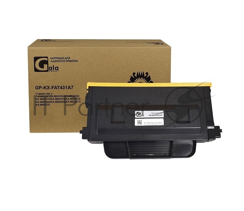 Картридж GP-KX-FAT431A7 для принтеров Panasonic KX-MB2230/KX-MB2235/KX-MB2270/ 6000 копий GalaPrint
