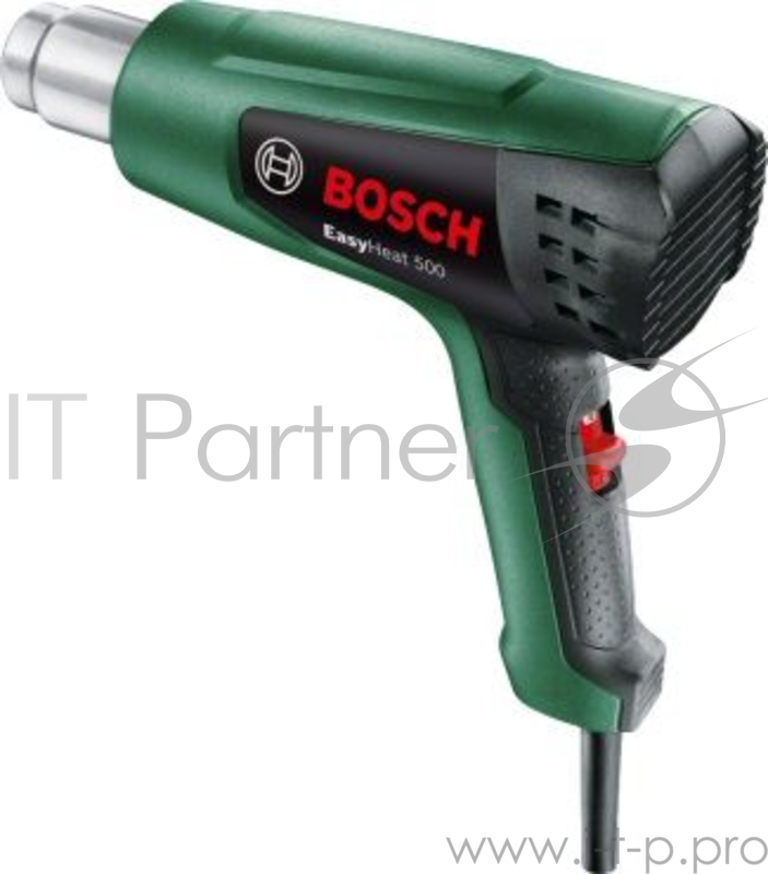Фены, Термопистолеты Bosch EasyHeat 500 Технический фен 06032A6020 { Мощность/напряжение: 1600 Ватт , вес: 0,75 кг, температура: 300 / 500 оС, поток воздуха: 240 / 450 л/мин }